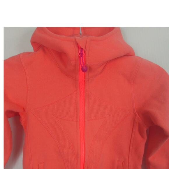 Lululemon Ivivva Athletica Girls Flash & Pig Hoodie Pink NWT Size 4 - Picture 6 of 7